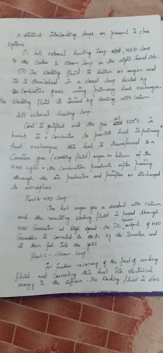 handwrite notes and letters