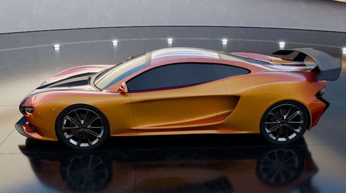 model automotive car design, cutting edge vehicle ,custom body kit, car wheel