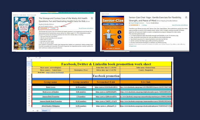 amazon book promotion, christian, comic, childrens and ebook marketing
