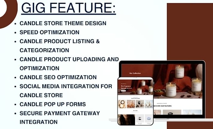 build shopify candle website candle store lighting website scented shopify store