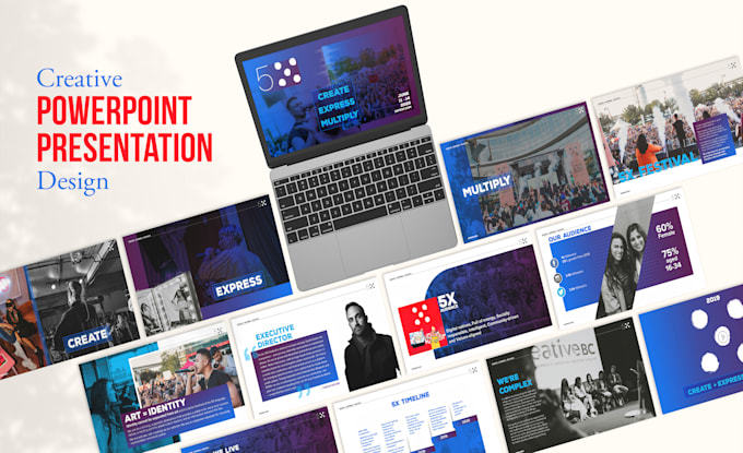 design a professional presentation and pitch deck