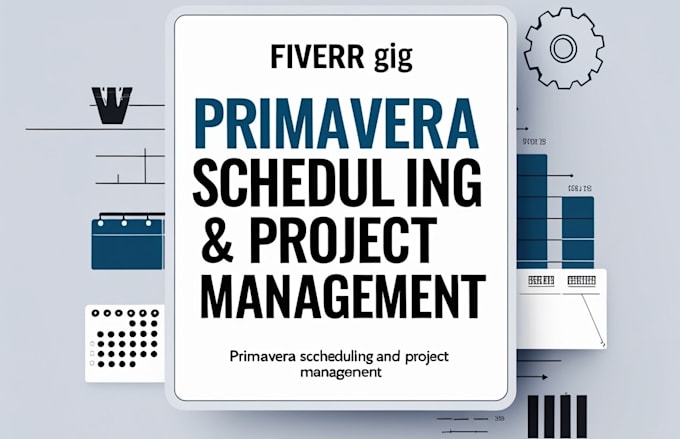 provide accurate primavera project scheduling management services