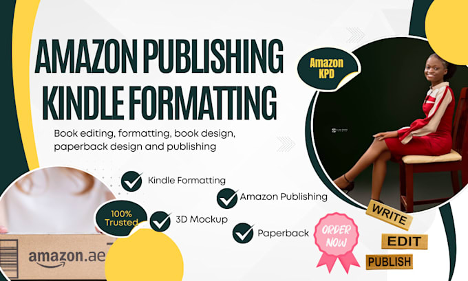 ghostwrite amazon KDP self help ebook, kindle book, book formatting, publishing