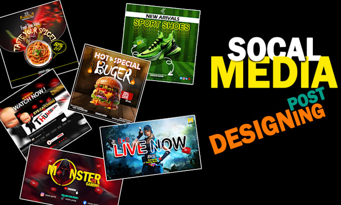 do social media advertising, face book ads posts and more