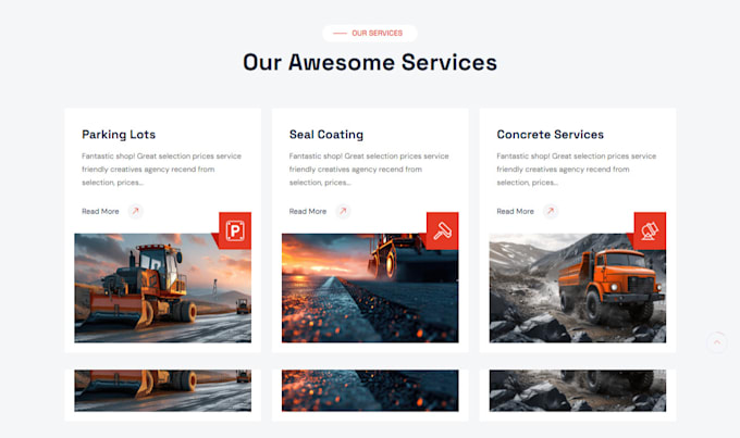 build a professional contractor website