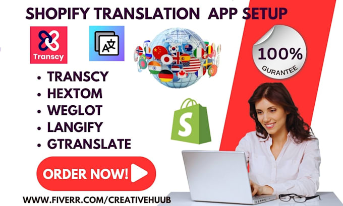 shopify translation apps transcy hextom transtore weglot langify gtranslate apps