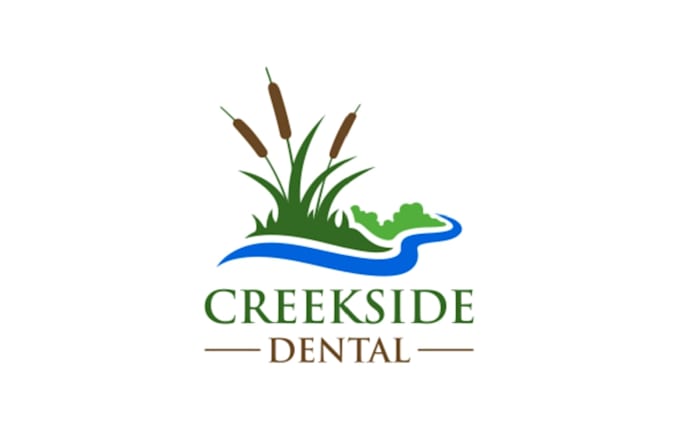 make a dental logo with creative concepts