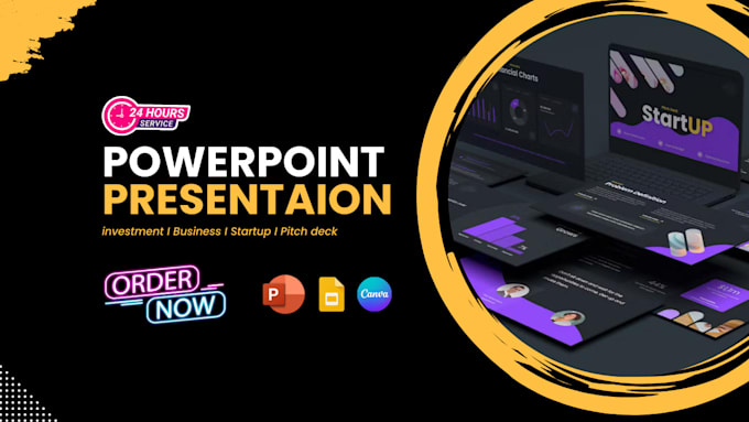 do powerpoint presentation design engaging pitch deck