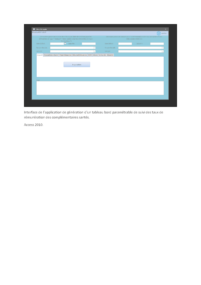 je développerai des applications ms access en respectant les normes microsoft