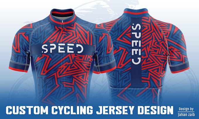 do custom sublimation and cycling uniform design