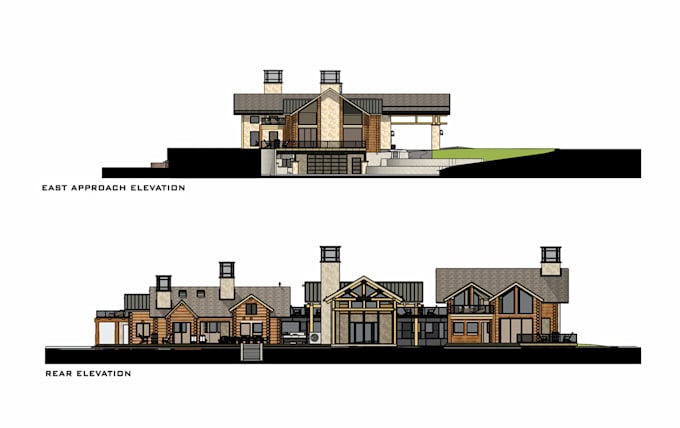 create architectural sketchup 3d models from 2d drawings