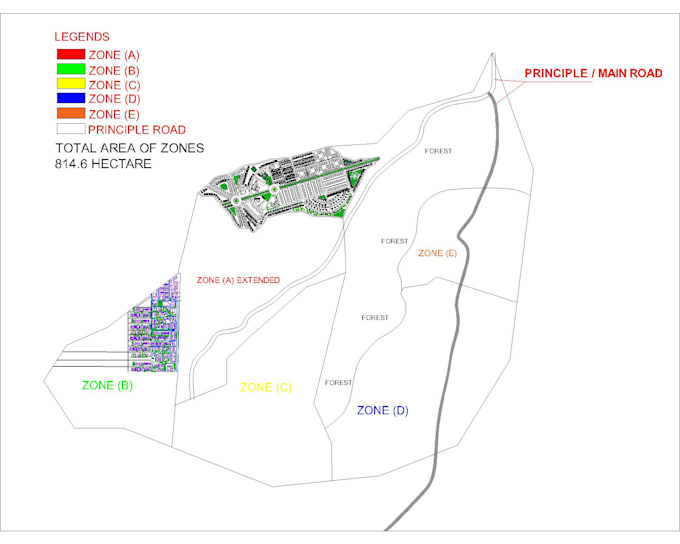 Draft 2d urban plannings and architectural site plans by Zahra_rehan ...