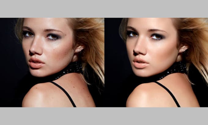 do professional retouching services on fiverr