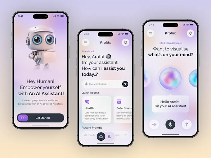 develop ai mobile app, ai scanner app, ai compliance app, ai receipt app