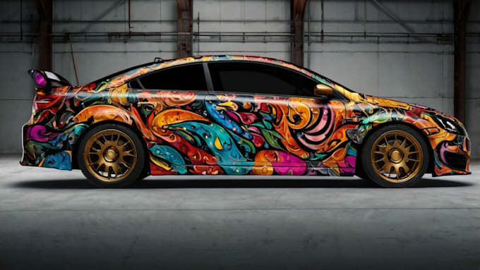 do professional car wrap, and any vehicle wrap design