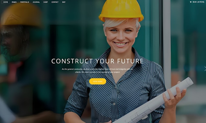 build a website for a construction, plumbing, roofing, and handyman