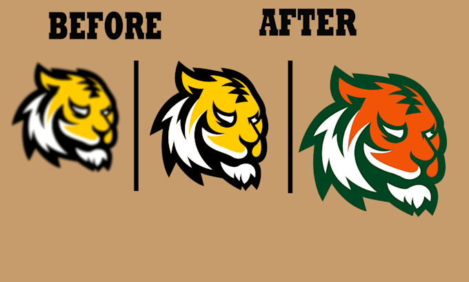 vectorize your image or logo with adobe illustrator or expert vector tracing