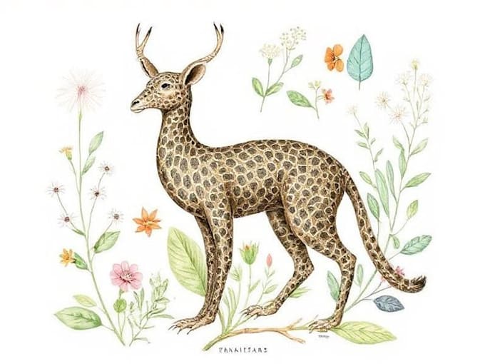 draw animal and botanical illustration
