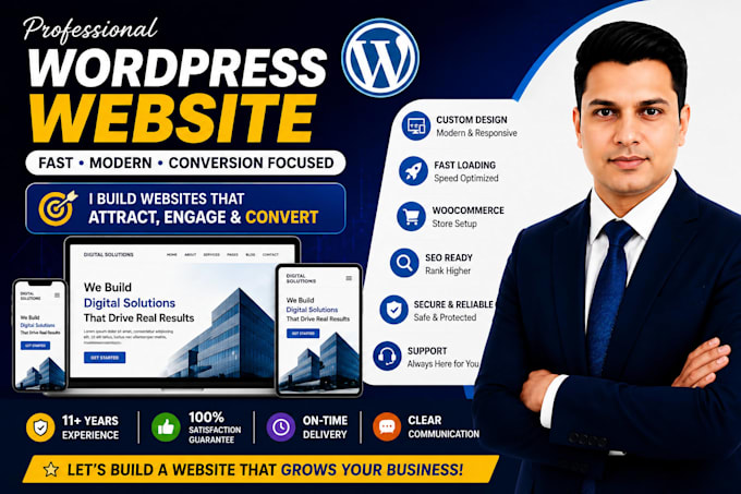 build a fast, conversion focused wordpress website