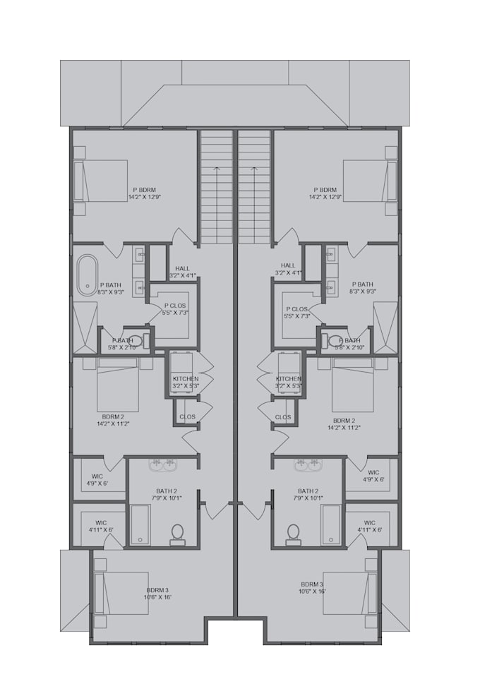 redesign floor plans for property marketing