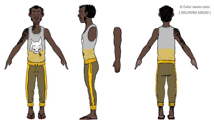 create character designs for your animation, game and brands