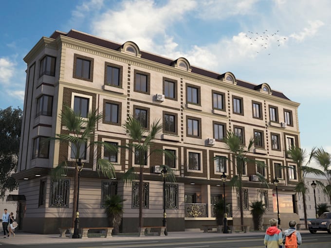 transform your buildings exterior with a stunning new design