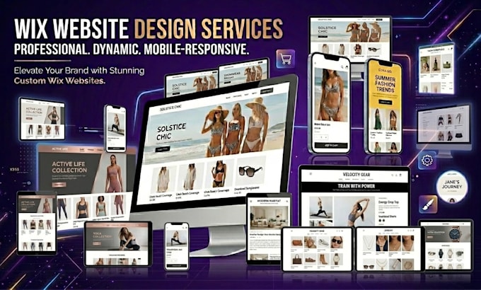 design a high converting wix website and wix website redesign
