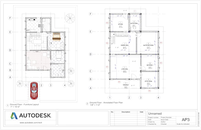 do your 2d architectural drawings