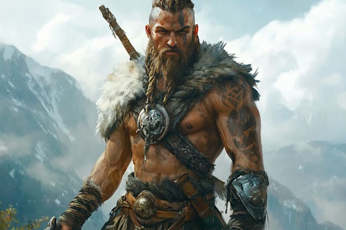 illustrate fantasy art creatures and characters