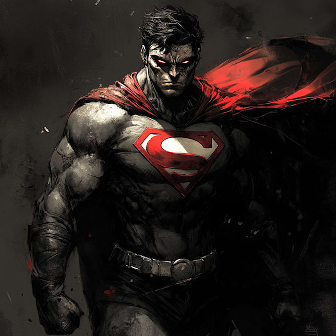 design you as a superhero marvel or dc character