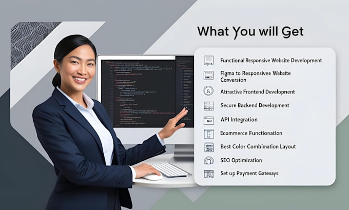 build rebuild website development as full stack developer front end developer