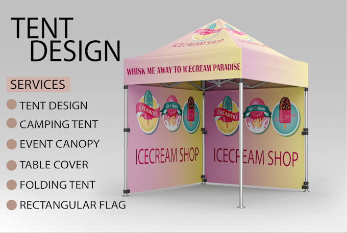 design canopy tent , table cover , backdrop and table cloth