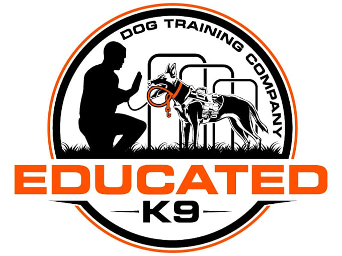design unique dog training logo