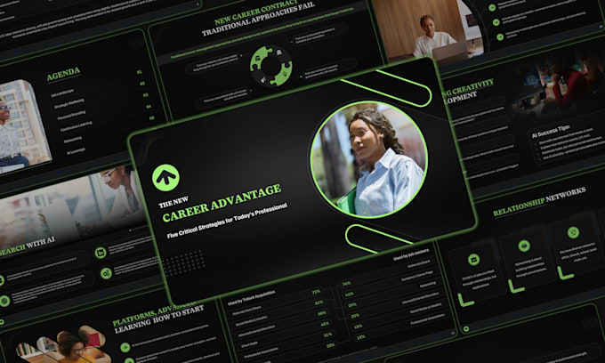 design presentation , investor pitch deck