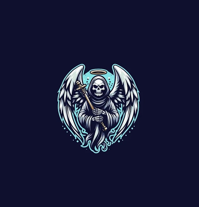 design high quality custom dead mascot logo with fastest delivery
