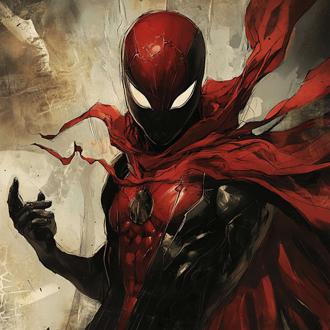 draw your favorite superhero character and comic