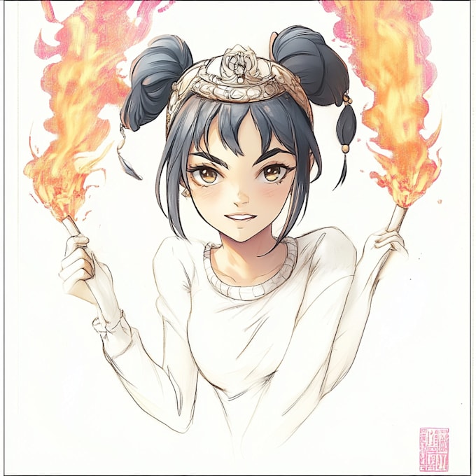 draw anime style, fan arts, oc, nsfw