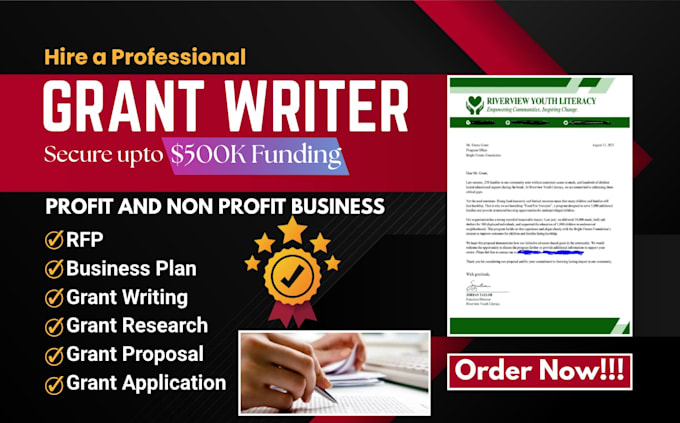 do grant writing, grant research and nonprofit grant proposal