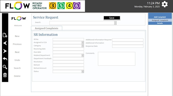 develop online web based database application
