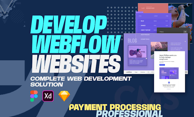 design or develop cms webflow website and do figma to webflow