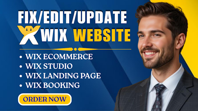 update wix website edit wix fix wix issue wix seo wix website responsiveness