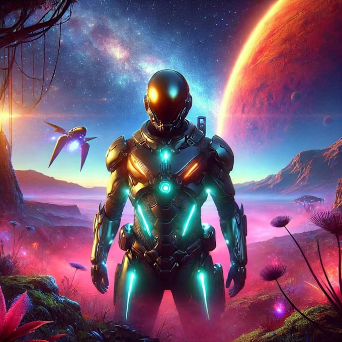 design fantasy and sci fi characters, objects and props