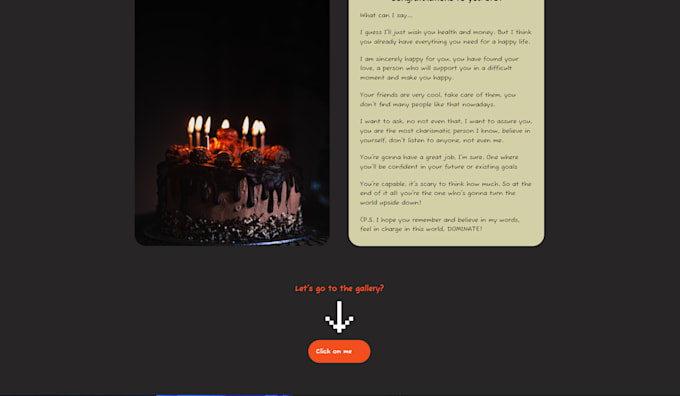 create your personalised greeting website for any occasion