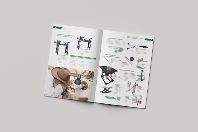 design product catalog, catalogue, brochure, magazine layout