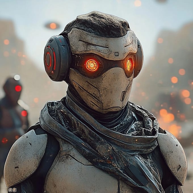 draw your star wars sci fi character art