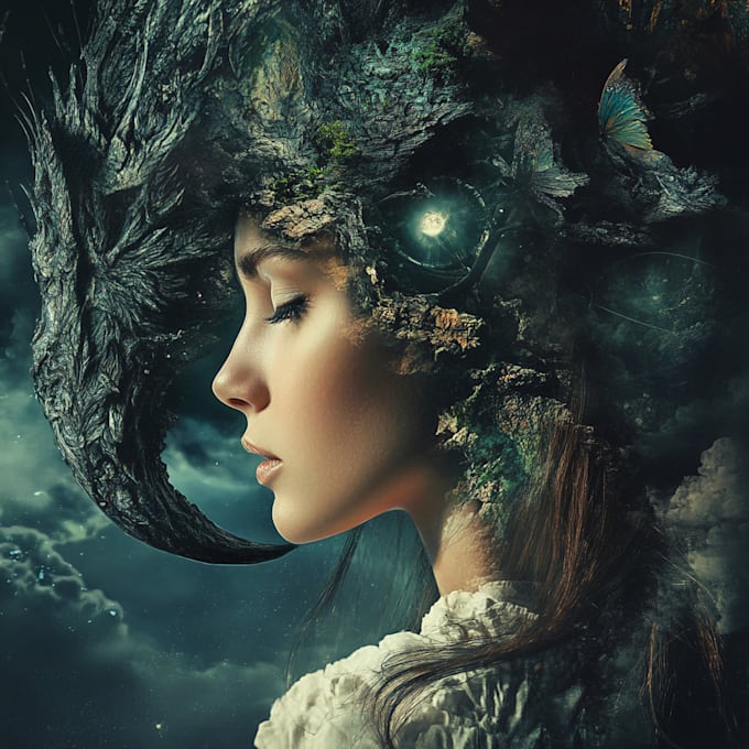 do fantasy photoshop editing and photo manipulation