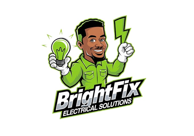 create graceful and fantastic electrical logo design