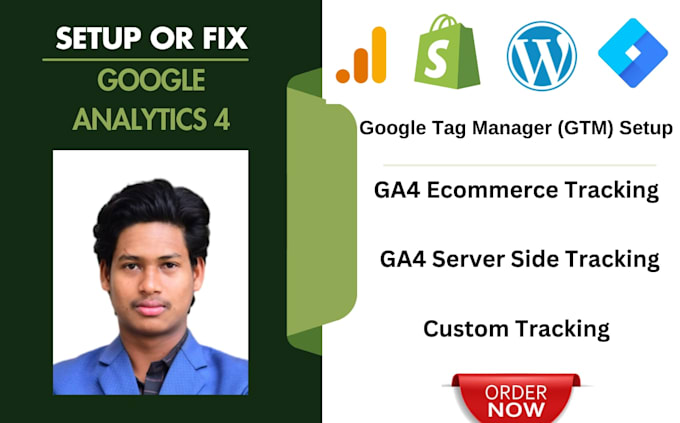 google analytics ads conversion tracking ga4 ecommerce tracking gtm