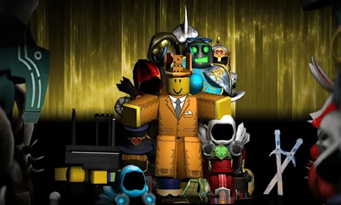 make detailed roblox gfx, roblox icon, logo, roblox thumbnail