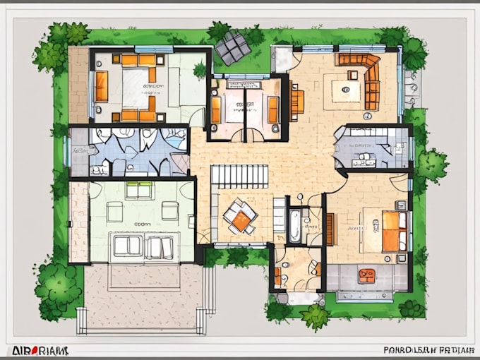 Do house plans, 2d floor plans, elevations and convert pdf by Mykishads ...